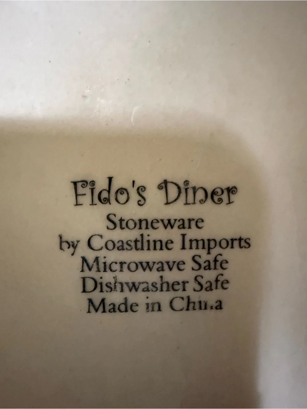 Fido’s Diner Stoneware by Coastline Imports Multi Color Polka Dot Dog Bowl Set
